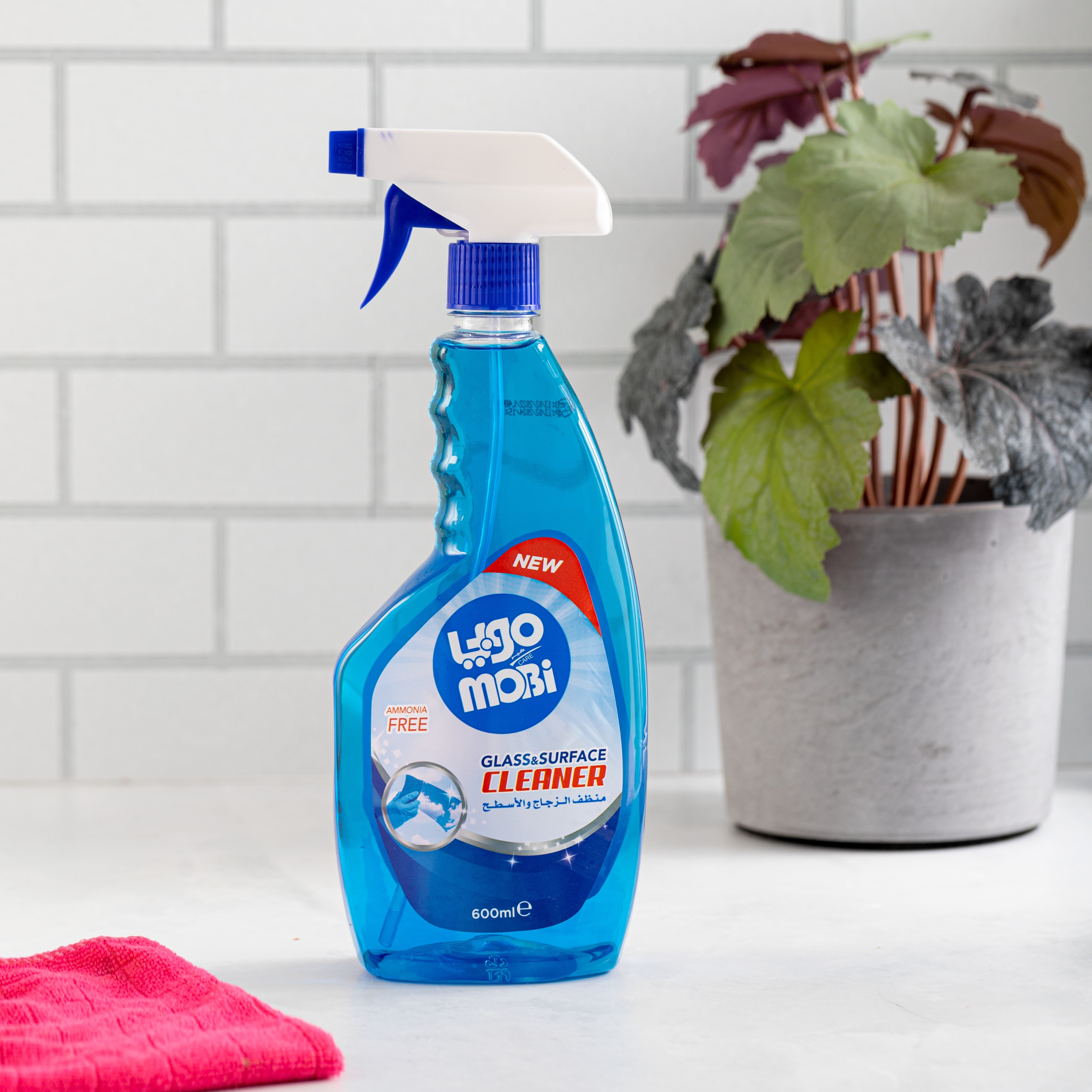 موبي كير - منظف الزجاج والاسطح